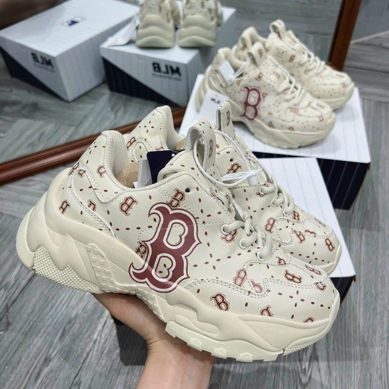 MLB Bigball Chunky Saffiano Dia Monogram Sneaker Shoe – SOF_Connection